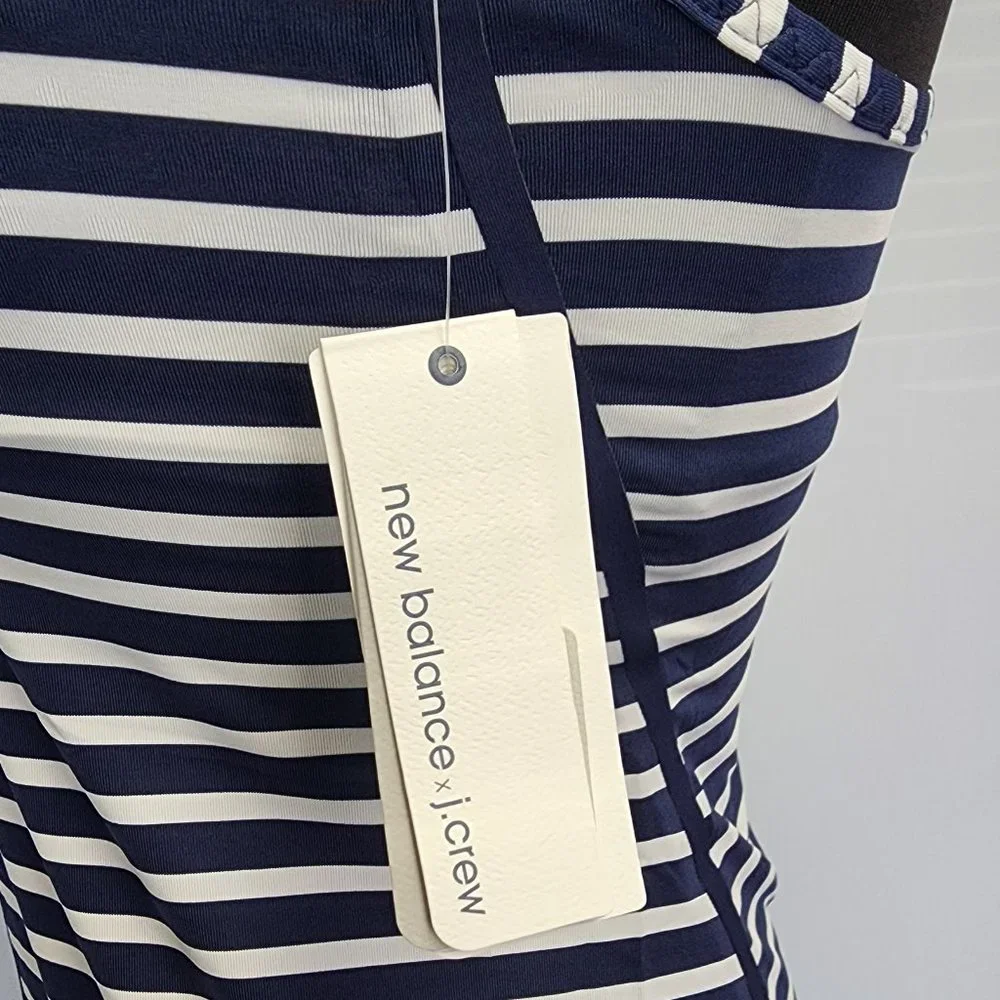 new balance x j.crew - tennis skirt  blue & white [size m] [NewWithTags] - Picture 7 of 13